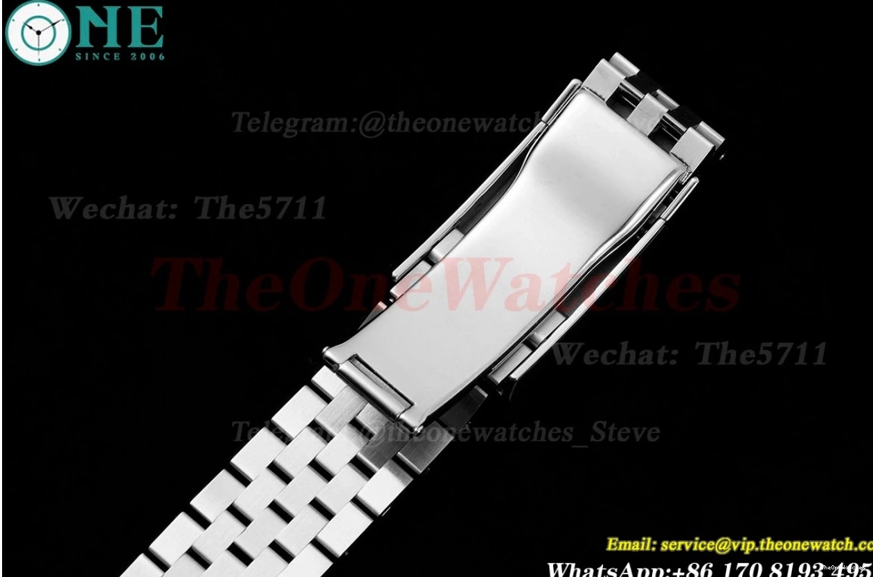 126334 GMF 41mm SS VR3235 Textured Green SS Datejust Dial 0214